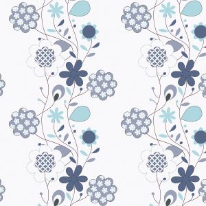 Cover for the Original Theraline | pure cotton | 174 Bouquet, double-sided