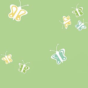 Cover for the Original Theraline | pure cotton | 30a Butterfly green