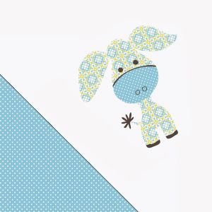 Cover for the Original Theraline | pure cotton | 69 Donkey laguna turquoise