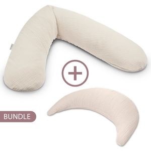 Bundle: Original Theraline + Muslin Moon | Muslin | 192 Sandy beige