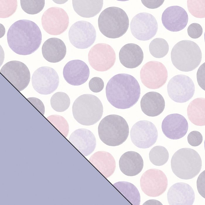 Cover for the Yinnie, design 59 "Waterdots purple"